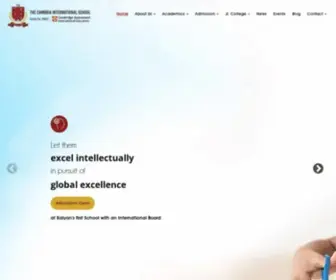 Cambriaschool.com(The Cambria International School) Screenshot