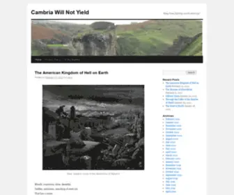 Cambriawillnotyield.com(Cambriawillnotyield) Screenshot