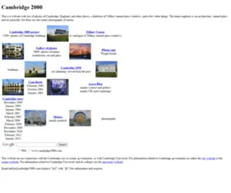 Cambridge2000.com(Cambridge 2000) Screenshot