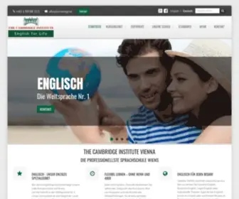 Cambridge.at(Englisch lernen in Wien) Screenshot