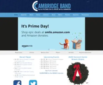 Cambridgeband.org(Cambridgeband) Screenshot