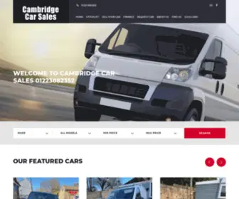 Cambridgecarsales.co.uk(Used Cars Cambridge) Screenshot