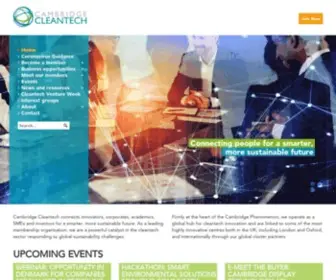 Cambridgecleantech.org.uk(Cambridge Cleantech) Screenshot