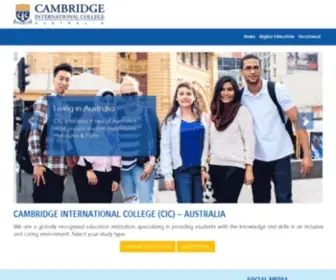 Cambridgecollege.com.au(Cambridgecollege) Screenshot