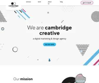 Cambridgecreative.co(Cambridge Creative) Screenshot