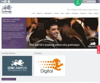 Cambridgeeducationgroup.com(Cambridge Education Group) Screenshot