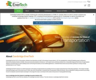 Cambridgeenertech.com(Cambridge EnerTech (CET)) Screenshot