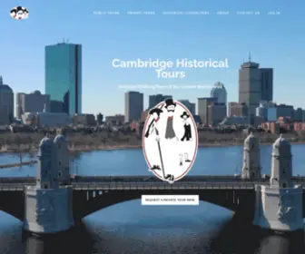 Cambridgehistoricaltours.org(Boston Historical Tours) Screenshot