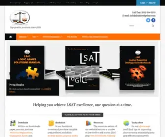 Cambridgelsat.com(Download LSAT Prep Materials) Screenshot