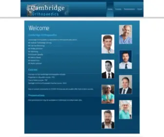 Cambridgeorthopaedics.com(Index) Screenshot