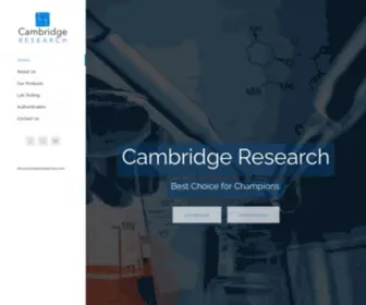 Cambridgeresearch.eu.com(Cambridge Research EU) Screenshot