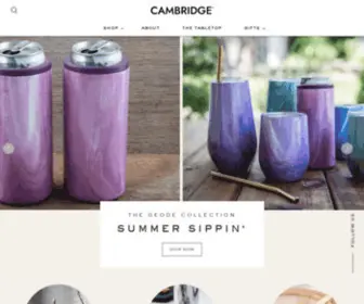 Cambridgesilversmiths.com(Shop Cambridge Home) Screenshot