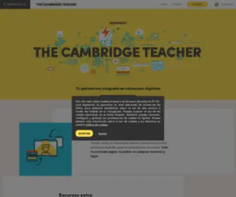 Cambridgeteacher.es(Cambridgeteacher) Screenshot