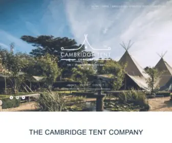 Cambridgetentcompany.com(Cambridge Tent Company) Screenshot