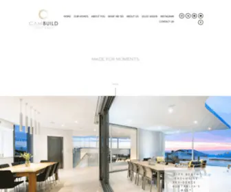 Cambuild.com.au(Luxury Home Builders in Perth) Screenshot