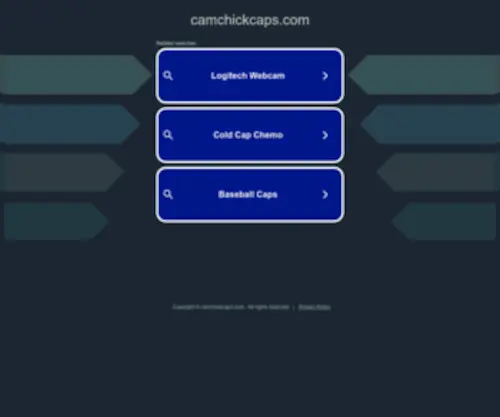 Camchickcaps.com(Camchickcaps) Screenshot