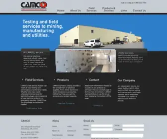 Camcoeng.com(Complete Advanced Maintenance Co) Screenshot