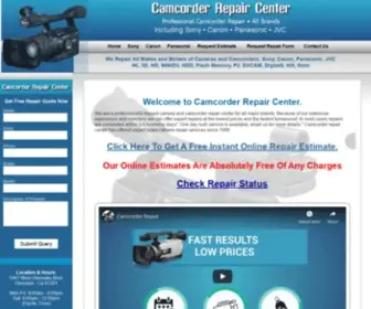 Camcorderrepair.com(Camcorder Repair) Screenshot