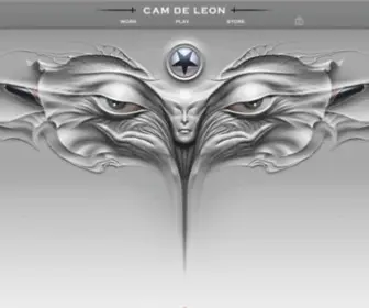 Camdeleon.com(Cam de Leon Art Bits) Screenshot