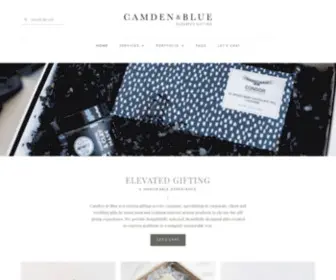 Camdenandblue.com(ELEVATED GIFTING) Screenshot
