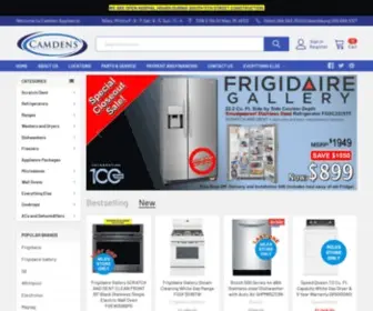 Camdenappliance.com(Camden Appliance) Screenshot