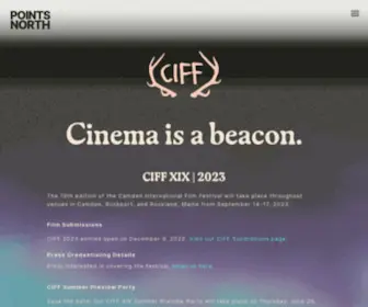 Camdenfilmfest.org(CIFF) Screenshot