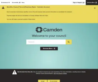 Camden.gov.uk(Camden Council) Screenshot