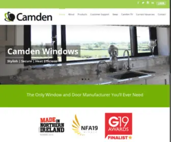 Camdengroup.co.uk(Leading supplier of uPVC windows and doors) Screenshot