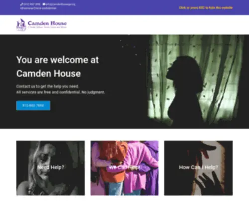 Camdenhousega.org(Camden House) Screenshot