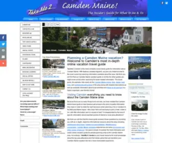 Camdenmainevacation.com(Camden Maine Vacation Guide) Screenshot