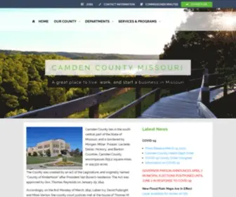 Camdenmo.org(Camden County Missouri) Screenshot