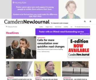 Camdennewjournal.com(Camden New Journal) Screenshot