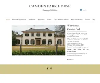 Camdenparkhouse.com.au(Camden Park House) Screenshot