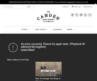 Camdenwatchcompany.com(The Camden Watch Company) Screenshot
