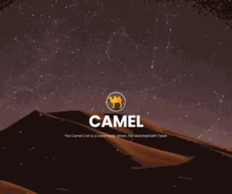 Camelchain.net(CAMEL) Screenshot