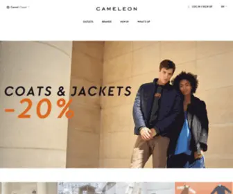 Cameleon.be(Selected brands at reduced prices) Screenshot