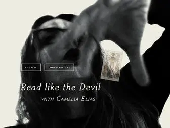 Cameliaelias.com(READ LIKE THE DEVIL) Screenshot