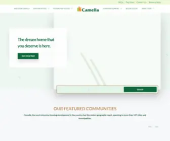 Camella.com.ph(House & Lot and Condo Developer in the Philippines) Screenshot