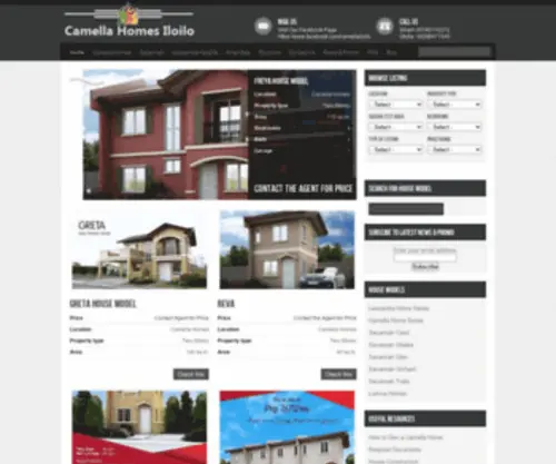 Camellahome.info(Camella Homes Iloilo) Screenshot