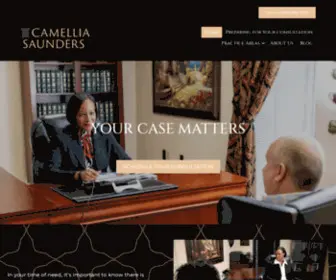 Camelliasaunders.com(Camellia Saunders) Screenshot