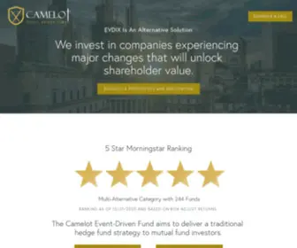 Cameloteventdrivenfund.com(Camelot Event Driven Fund) Screenshot