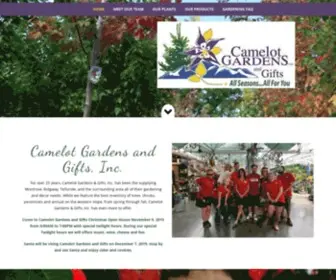 Camelotgardens.com(Camelot Gardens and Gifts) Screenshot