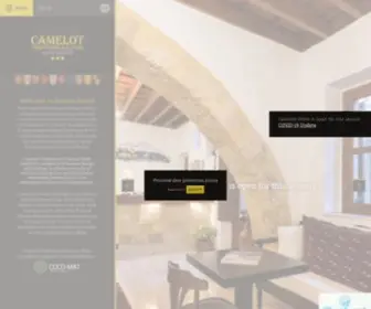 Camelothotel.gr(Camelot Traditional and Classic Hotel Rhodes island Greece) Screenshot