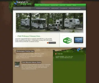 CamelotrvCampground.com(Camelot RV Campground RV Park Poplar Bluff MO) Screenshot