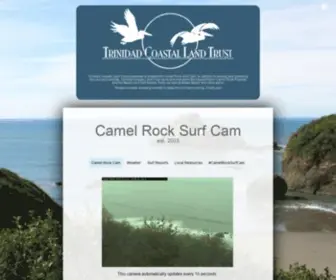 Camelrocksurfcam.com(Camel Rock Surf Cam) Screenshot