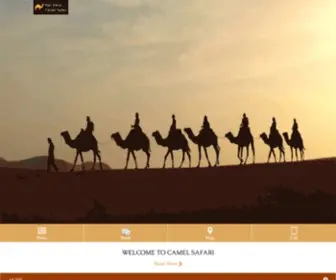 Camelsafari.in(The city of Bikaner where the elegant CAMEL SAFARI) Screenshot