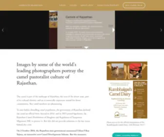 Camelsofrajasthan.com(Camels of Rajasthan) Screenshot