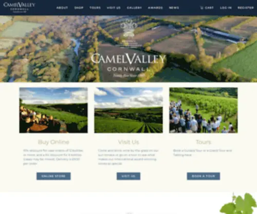 Camelvalley.com(Camel Valley) Screenshot