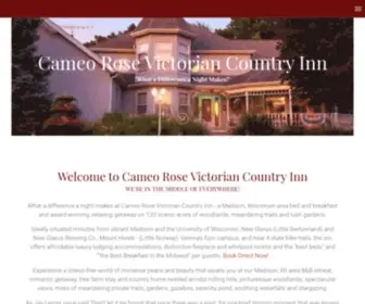 Cameorose.com(Cameo Rose Victorian Country Inn) Screenshot