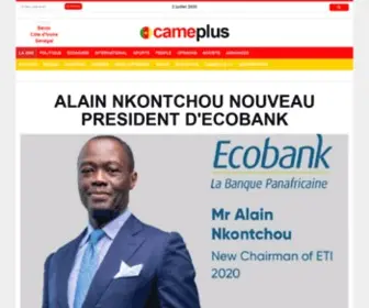 Cameplus.com(Cameroun) Screenshot